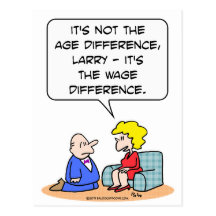 age difference wage proposal post card