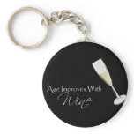 Age Improves With Wine on black