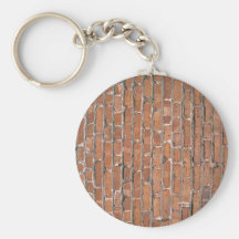 Aged and Damaged Light Brown Brick Wall Key Chains