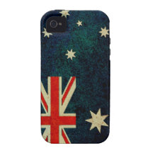Aged Australian Flag iPhone 4/4S Cases