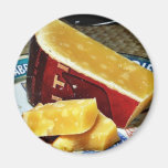 Aged Gouda Cheese Fridge Magnets