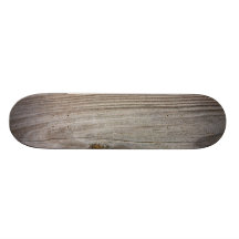 Aged Wood Custom Skate Board