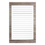 Aged Wood Stationery