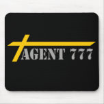 Agent 777 Yellow Cross-country races Gray MELTS BL Mousepad
