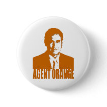 Agent Orange Pinback Buttons