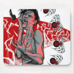 Agents In Red Spider/Music Style Mousepad