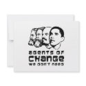 Agents of change we don't need invitations