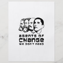 Agents of change we don't need personalized flyer