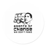 Agents of change we don't need sticker