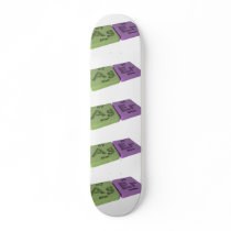 Ager as Ag Silver and Er Erbium Custom Skate Board