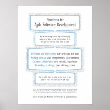 Agile Manifesto Print