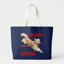 Agilité Fourre-tout de golden retriever Sacs En Toile