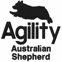 Agility Australian Shepherd Polo Shirt