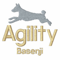 Agility Basenji Embroidered Shirt