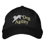 Agility Belgian Malinois Embroidered Hat (Dark) embroidered hats
