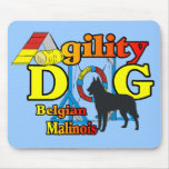 Agility Belgian Malinois Gifts Mouse Pads