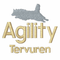 Agility Belgian Tervuren Embroidered T-Shirt