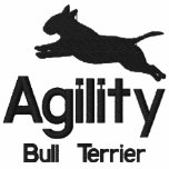 Agility Bull Terrier embroidered shirts
