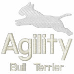 Agility Bull Terrier Women's embroidered shirts