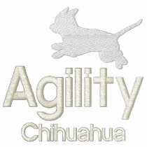 Agility Chihuahua Women's Embroidered Shirt