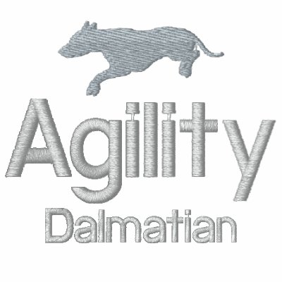 Agility Dalmatian Ladies Polo by MenagerieMayhem