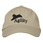 Agility English Springer Spaniel embroidered hats