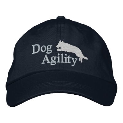 Agility German Shepherd Baseball Cap by MenagerieMayhem
