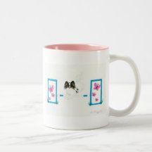 Agility Papillon Coffee Mug