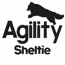 Agility Sheltie Embroidered Shirt