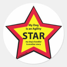 Agility Star Stickers