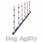 Agility Weave Poles Embroidered Shirt (Polo)