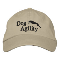Agility Whippet Embroidered Hat