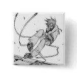 Agito battle badge pin