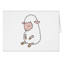 agneau mignon de bébé carte