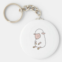 agneau mignon de bébé porte-clefs