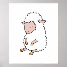 agneau mignon de bébé posters