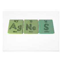 Agnes as Silver Neon Sulphur Announcement