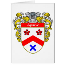 Agnew Coat of Arms (Mantled) cards