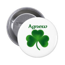 Agnew Shamrock buttons
