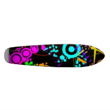 Agogo Neon Skate Deck