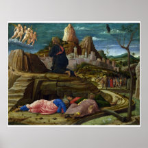 Agony in the Garden Vintage Art Poster