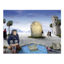 Agora Sah - Postcard