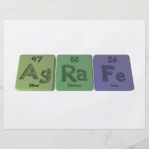 Agrafe-Ag-Ra-Fe-Silver-Radium-Iron Full Color Flyer