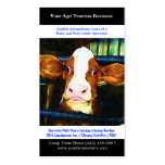 Agri Tourism Agricultural Dairy Beef Farming Business Card Templates