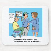 Agricultral Farm Cartoon Giftware Mousepads