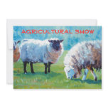 Agricultural Show Invitations Sheep