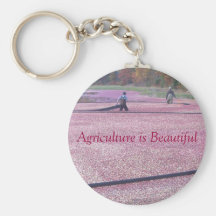 Agriculture is Beautiful - Cranberry Style Key Chains