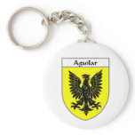 Aguilar Coat of Arms/Family Crest Keychain