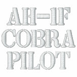 AH-1F Cobra PILOT EMBROIDERED Embroidered Track Jacket