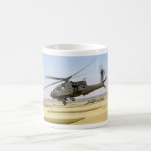 AH-64 Apache in Iraq mug